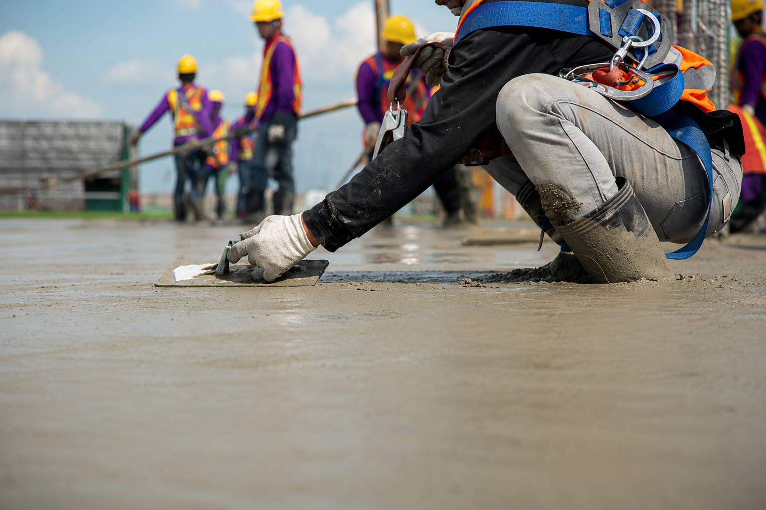 Concrete crew serving Beaverlodge Alberta