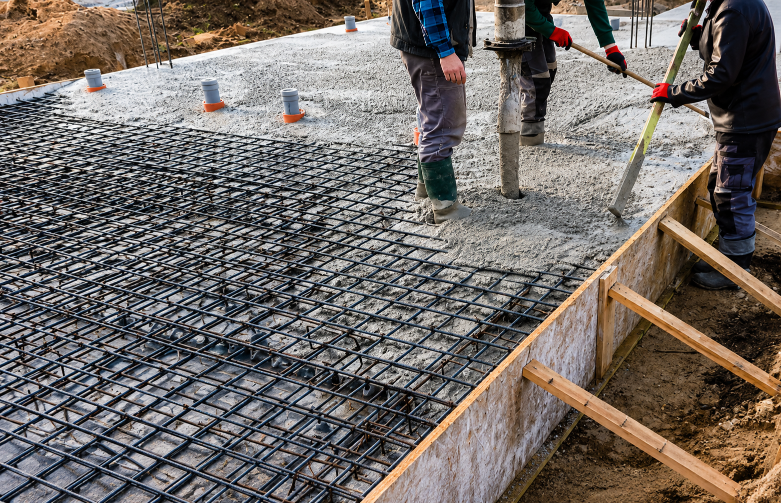 Concrete foundation Beaverlodge AB